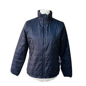 Billabong A/Div Transport Lite Zip-Up Puffer Jacket ABJJK00166 Black Size M 10